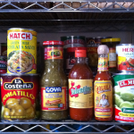Some brands of Mexican foods: Hatch, La Costena, Goya, Valentina, Herdez